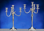 Candelabri in argento